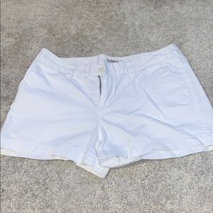 white merona shorts